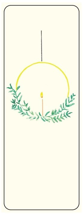 Lot de 20 signets Flow - Bougie 