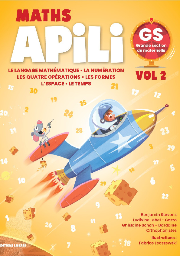 Apprendre les mathématiques grâce à l'humour Grande section Volume 2