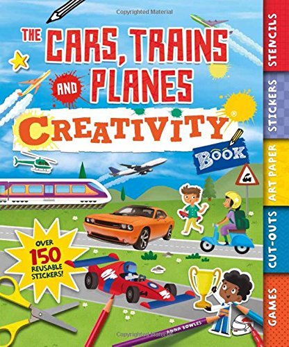 The Cars, Trains and Planes Creativity Book