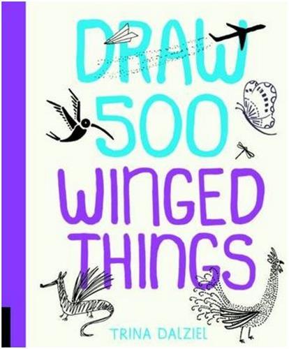 Draw 500 Winged Things /anglais