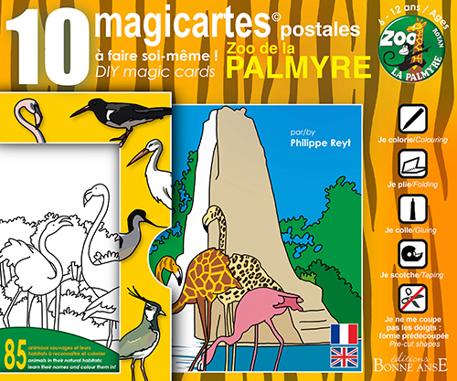 10 magicartes© postales ZOO