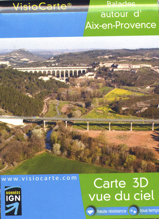 ** MINI CARTE RANDO AIX3D. PACKAGE DE 10 UNITES