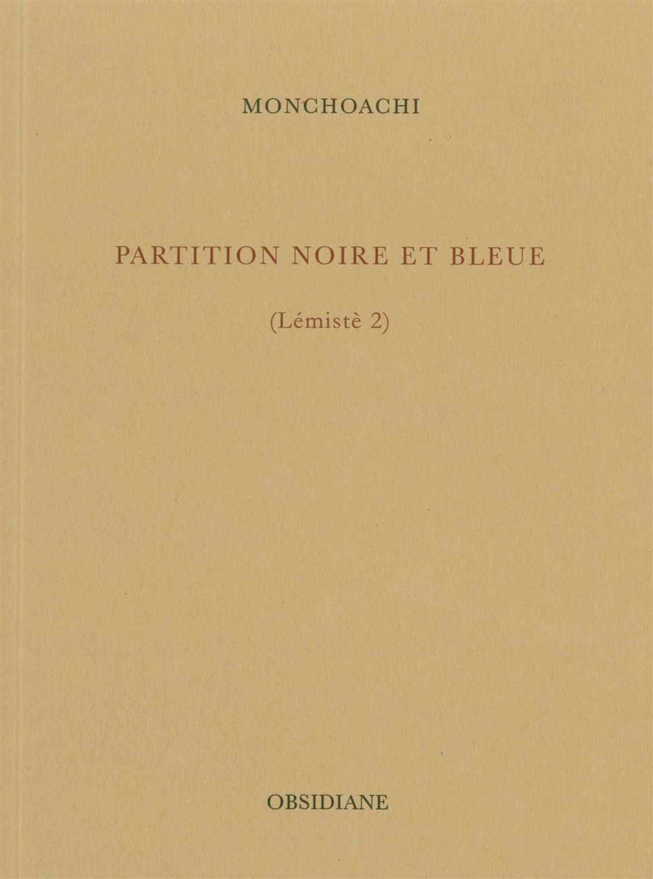 Partition noire et bleue