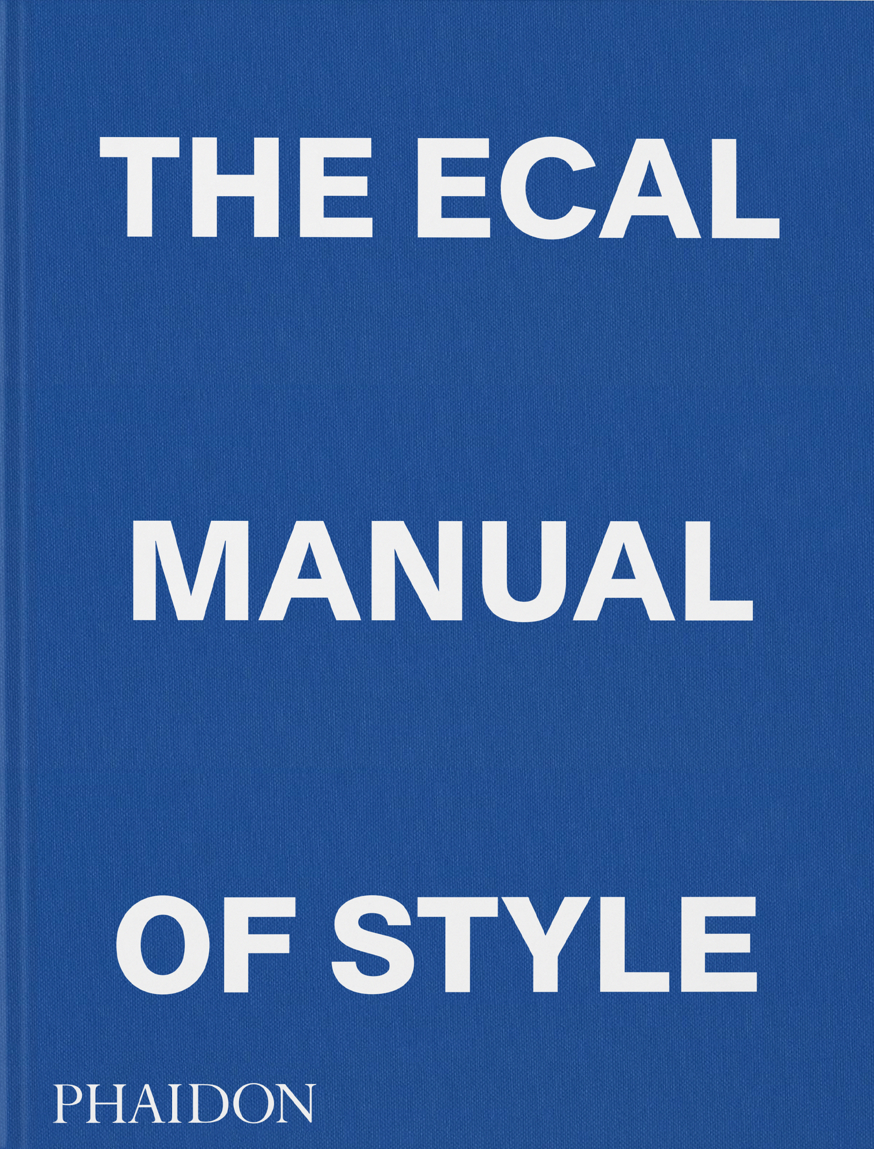 The ecal manual of style