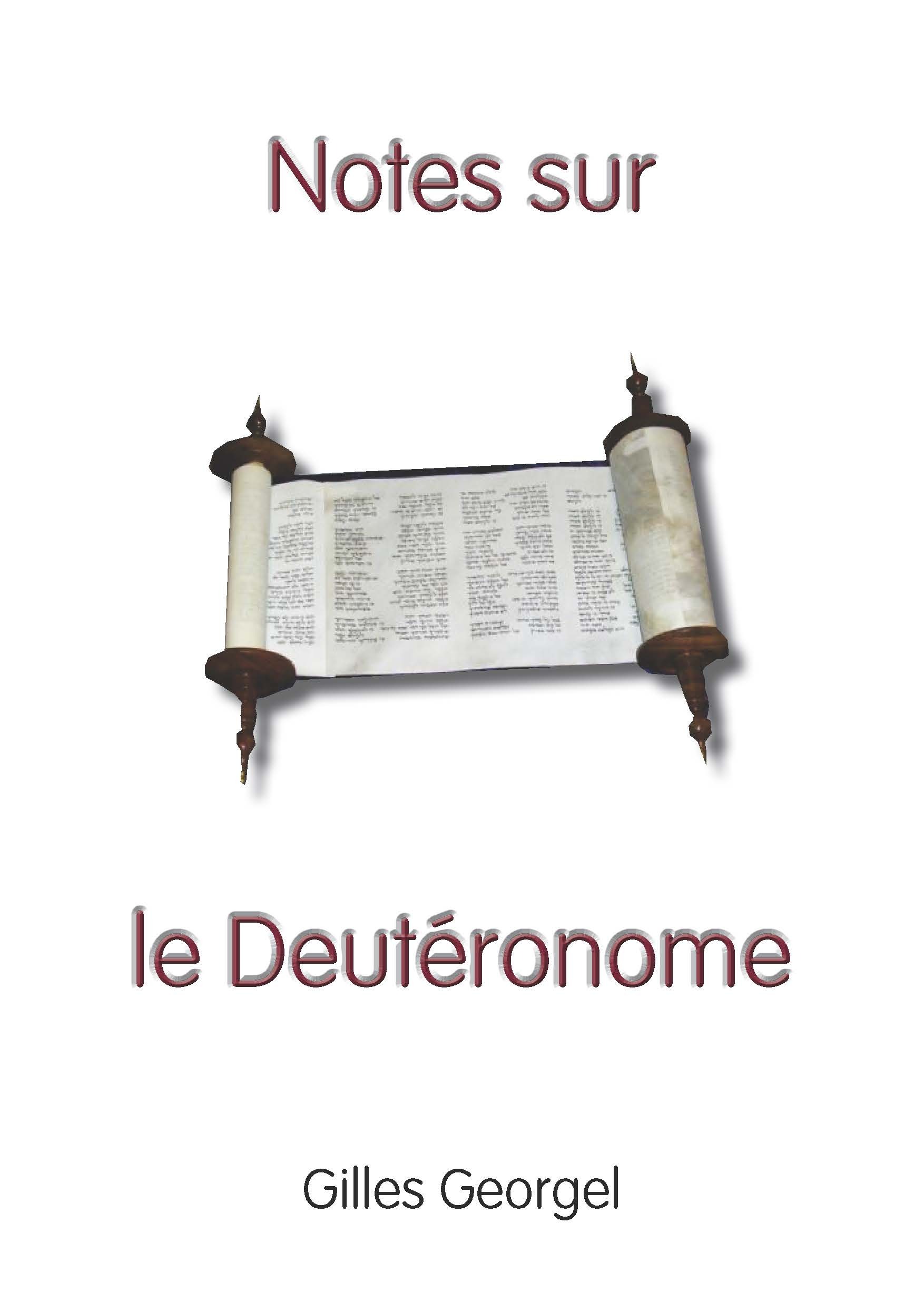 Notes sur le Deutéronome