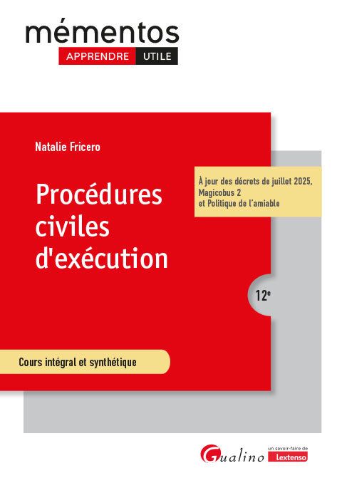 Procédures civiles d'exécution