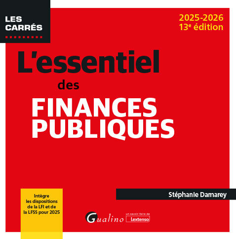 L'essentiel des finances publiques
