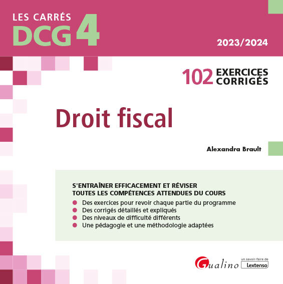 DCG 4 - Exercices de Droit fiscal
