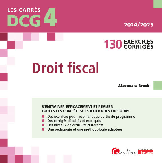 DCG 4 - Exercices de Droit fiscal