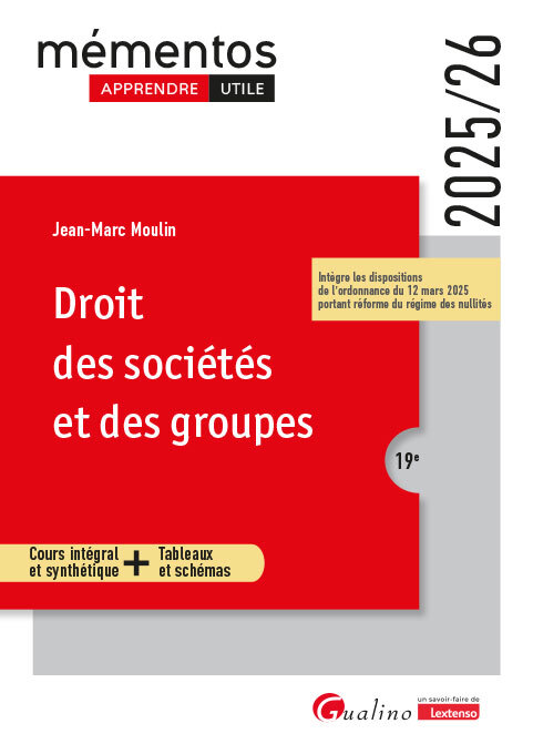 Droit des sociétés et des groupes