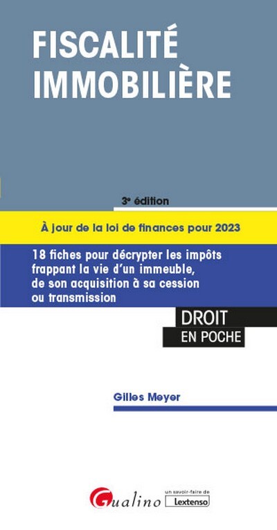 Fiscalité immobilière