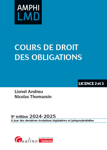 Cours de droit des obligations