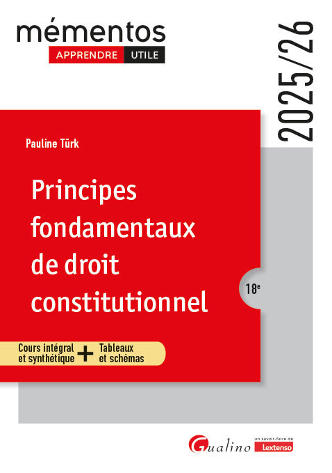 Principes fondamentaux de droit constitutionnel