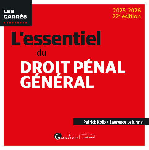 L'essentiel du droit pénal général