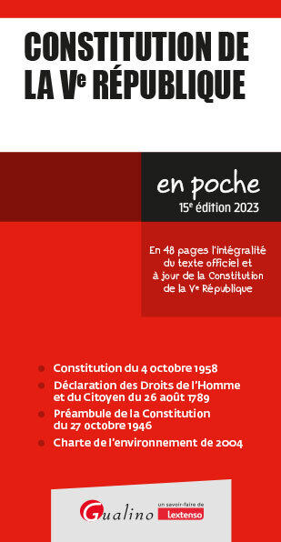 Constitution de la Ve République