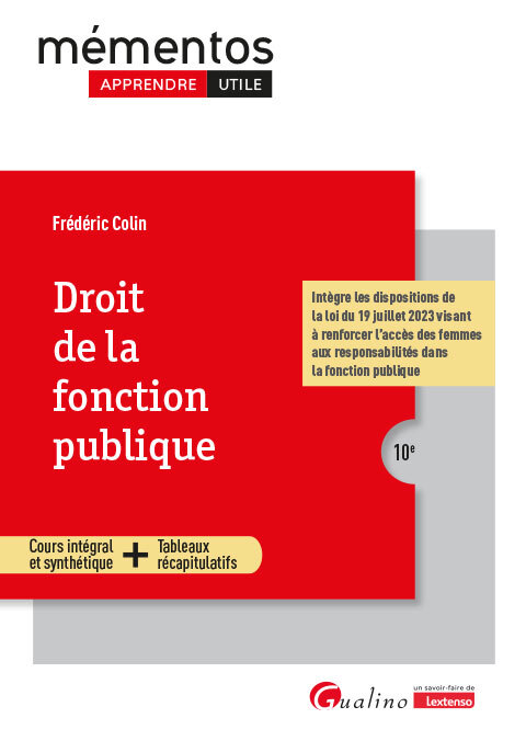 Droit de la fonction publique