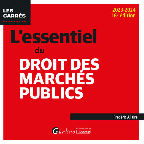 L'essentiel du droit des marchés publics