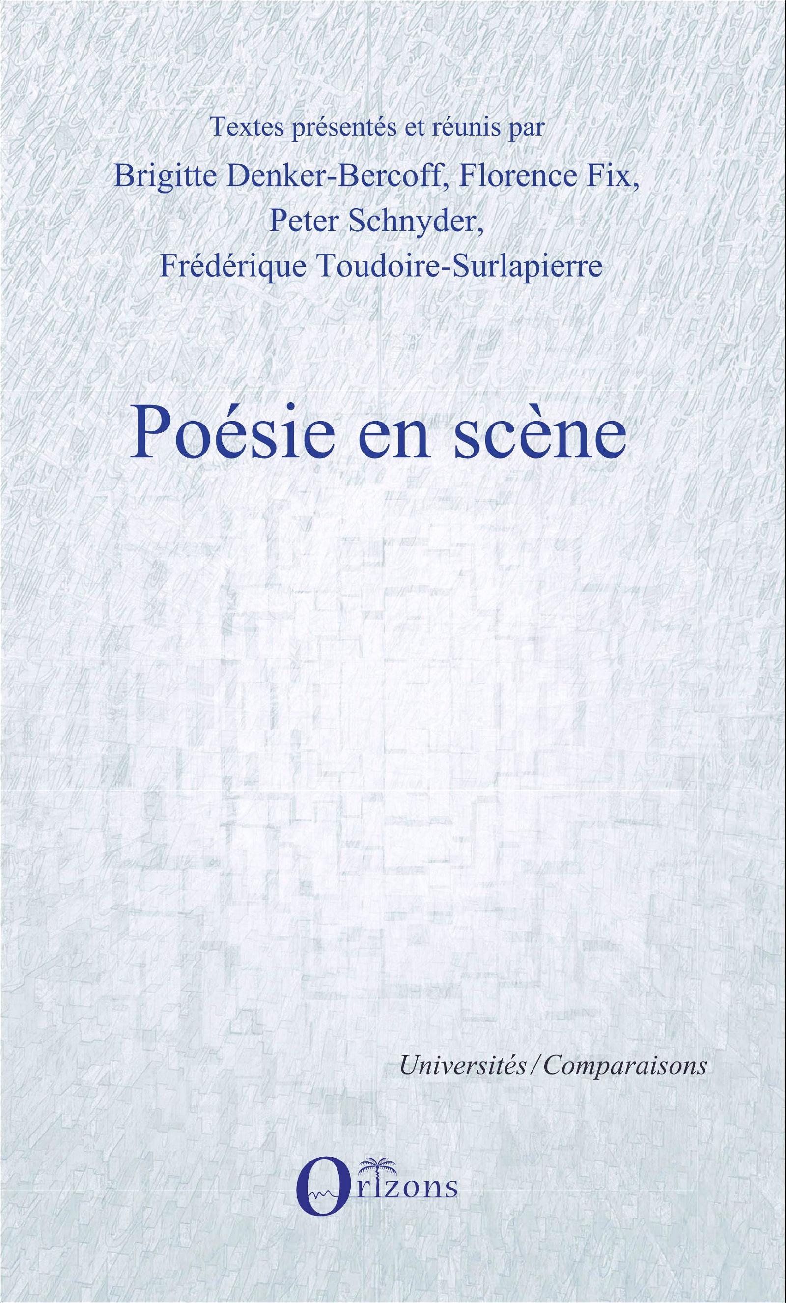 Poésie en scène