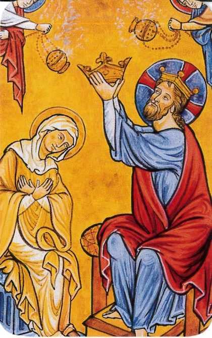 Paquet de 50 Cartes - Prière - CB1122E - Couronnement de Marie