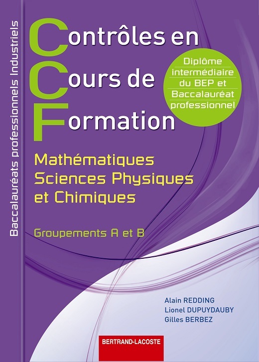 CCF MATHEMATIQUES SCIENCES PHYSIQUES ET CHIMIQUES BAC PRO