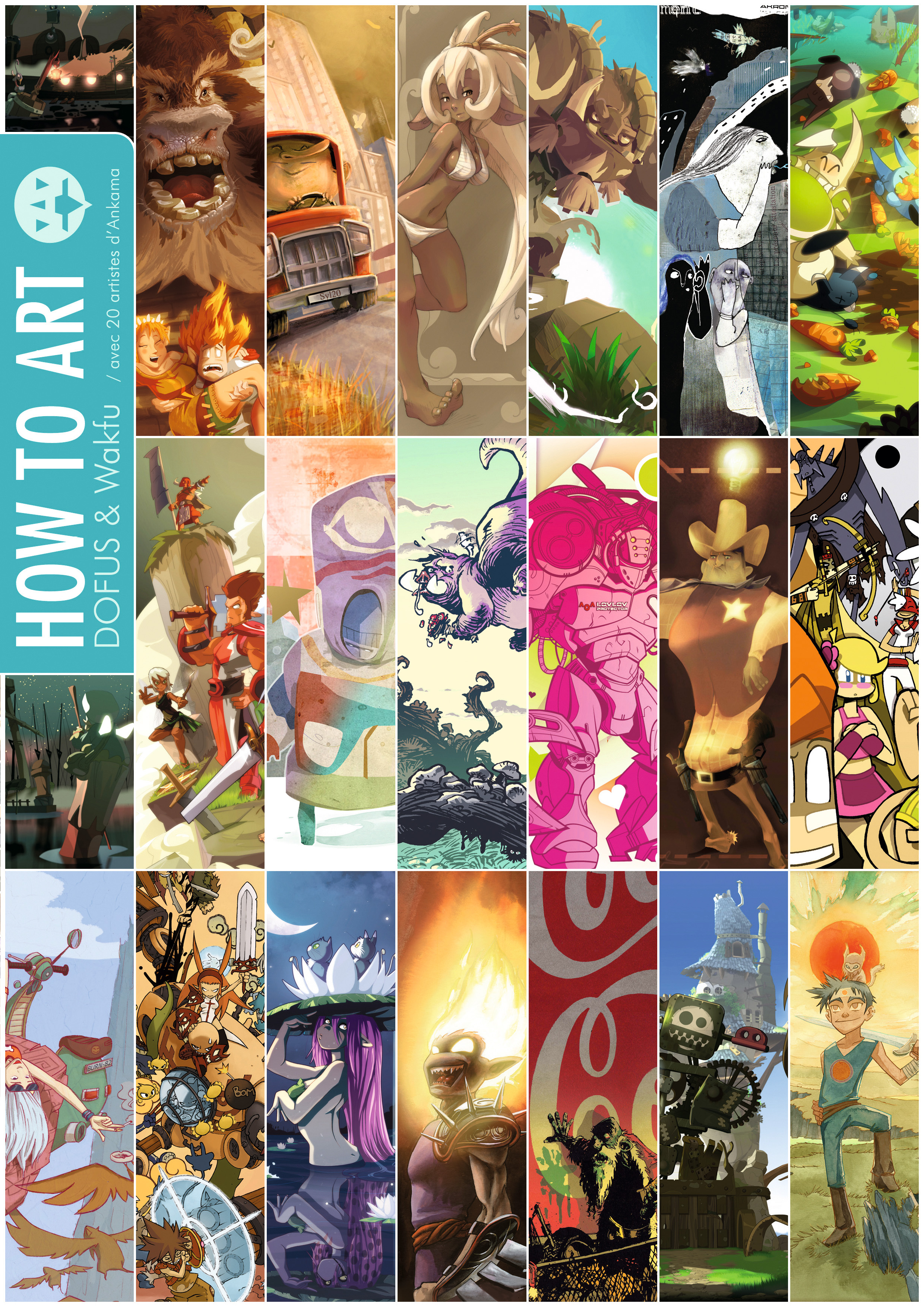 HOW TO ART-DOFUS ET WAKFU