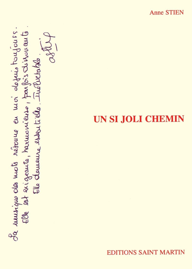 UN SI JOLI CHEMIN