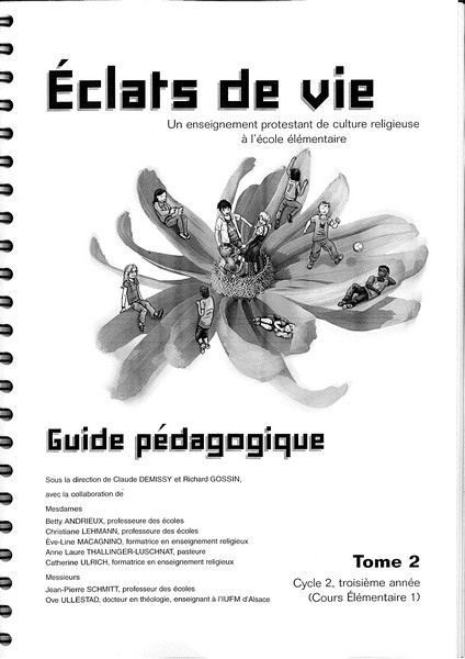 Eclats de Vie tome 2 - guide pédagogique