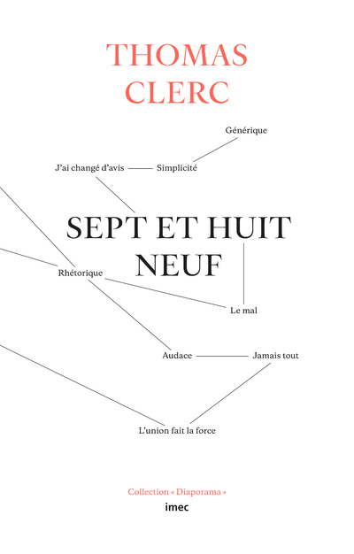 Sept et huit neuf
