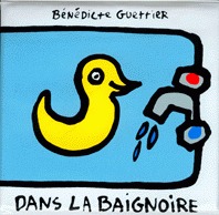 dans la baignoire