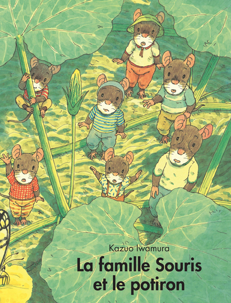 La famille Souris et le potiron
