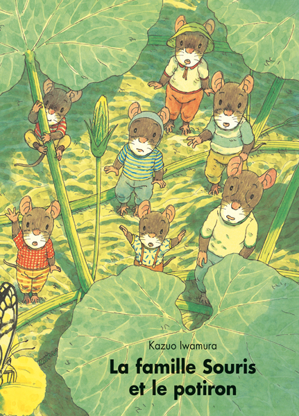 La famille Souris et le potiron