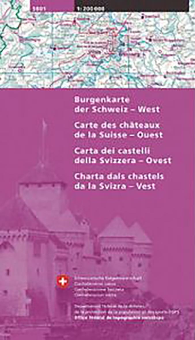 CARTE DES CHATEAUX OUEST