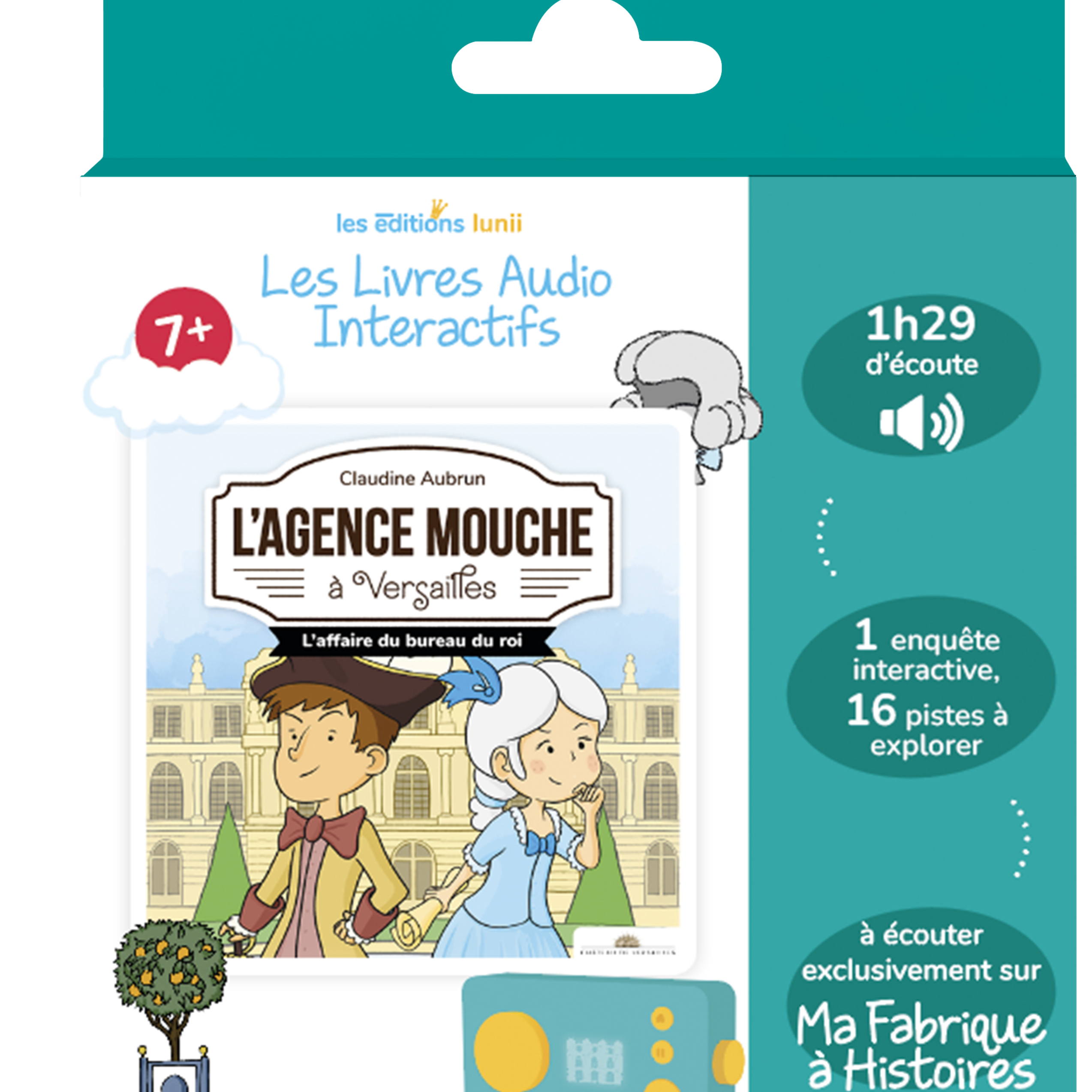 COFFRET LIVRE AUDIO - L'AGENCE MOUCHE A VERSAILLES