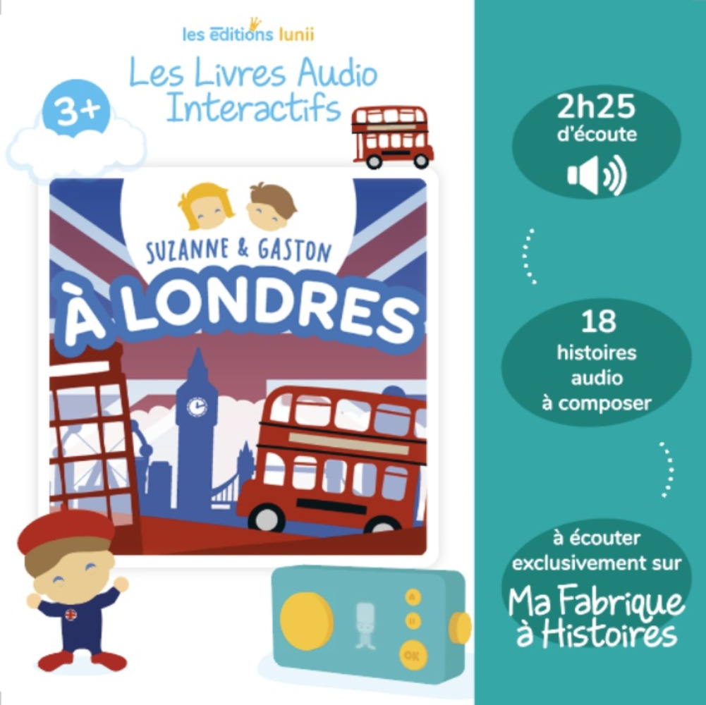 COFFRET LIVRE AUDIO - SUZANNE ET GASTON A LONDRES