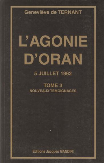 L'agonie d'oran t 3