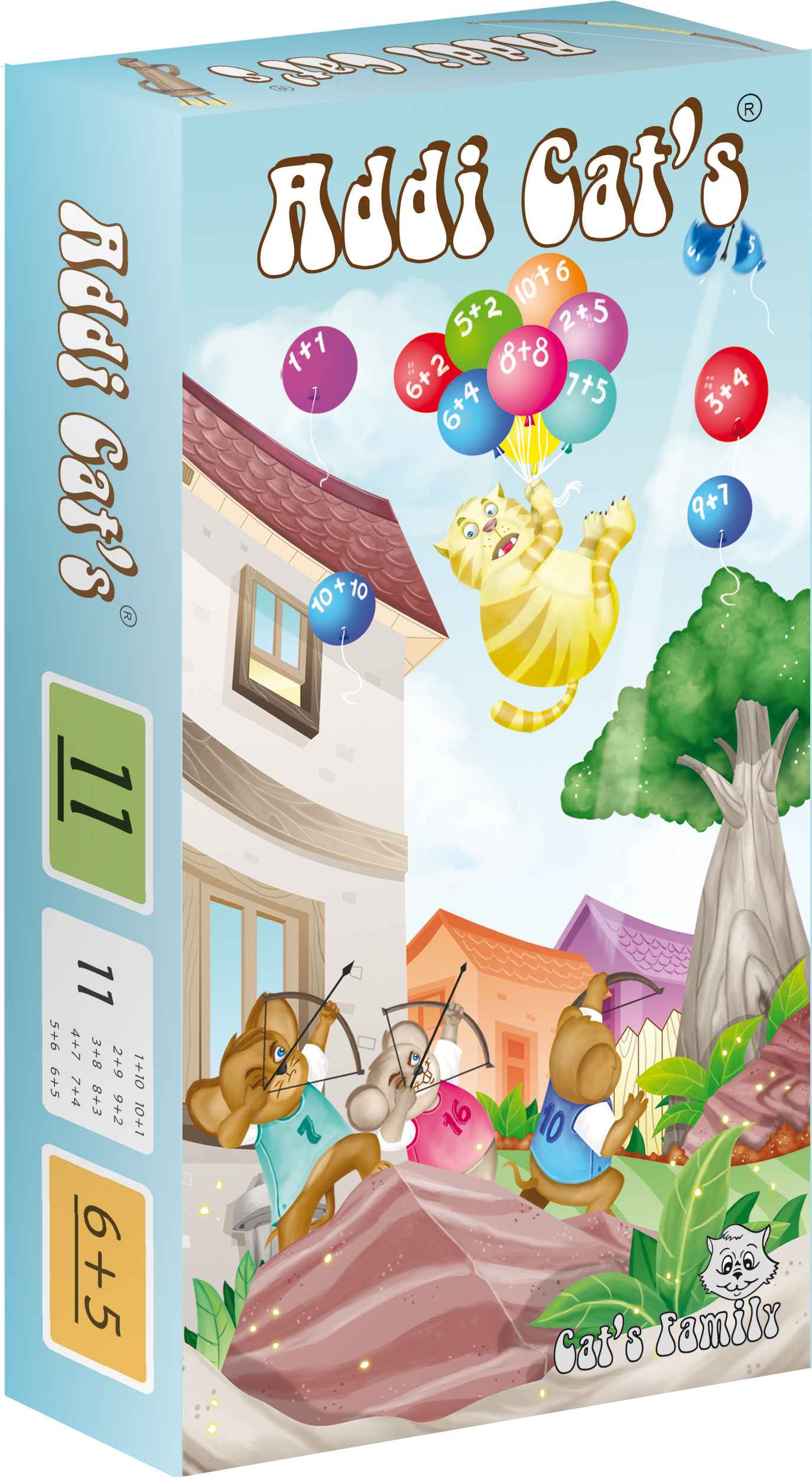 Jeu de cartes Addi Cat's