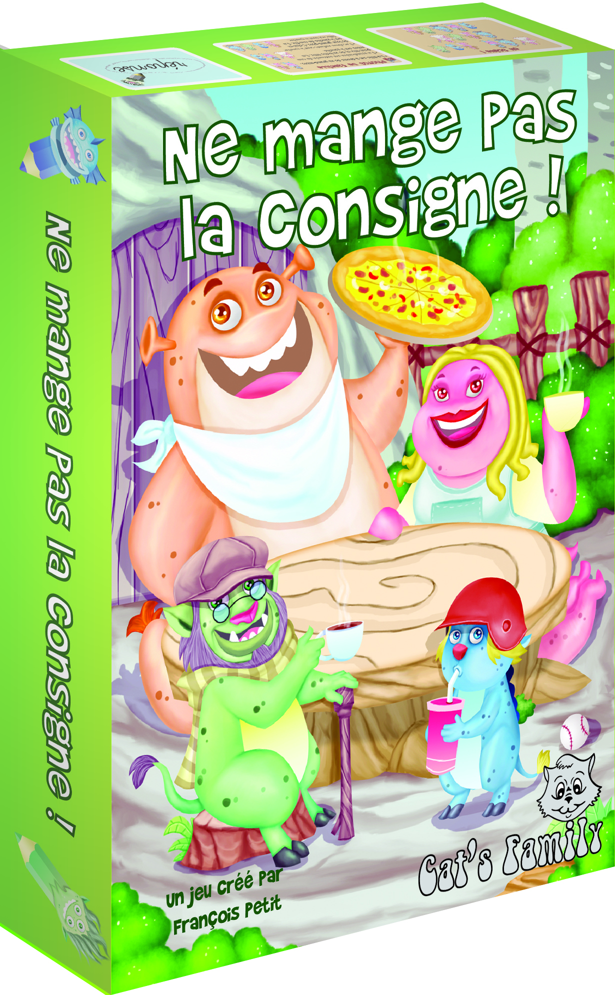 Jeu de cartes Ne mange pas la consigne !