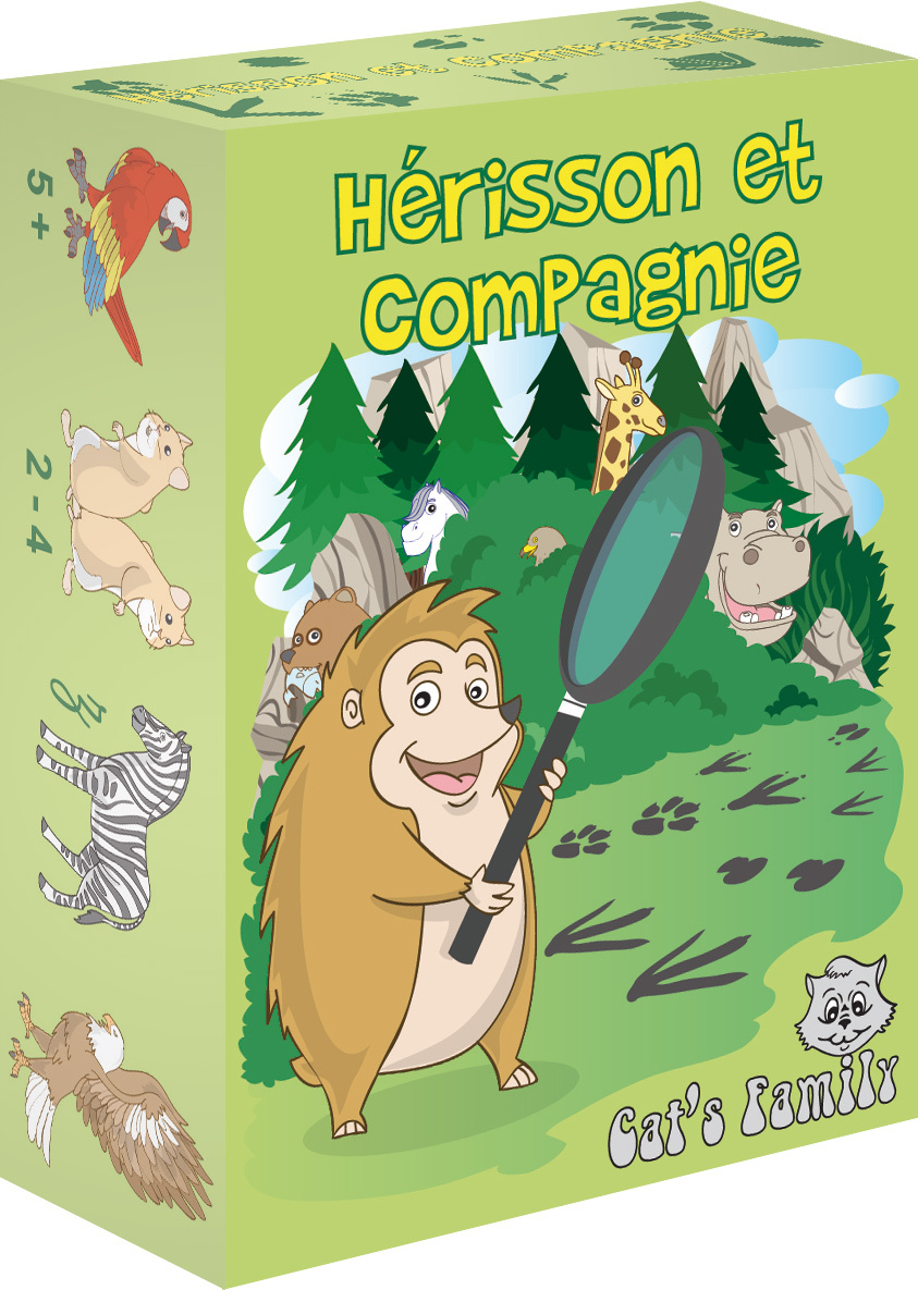 Jeu de cartes Hérisson et compagnie