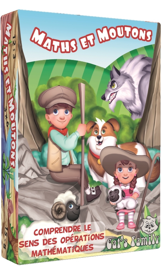 Jeu de cartes Maths et moutons