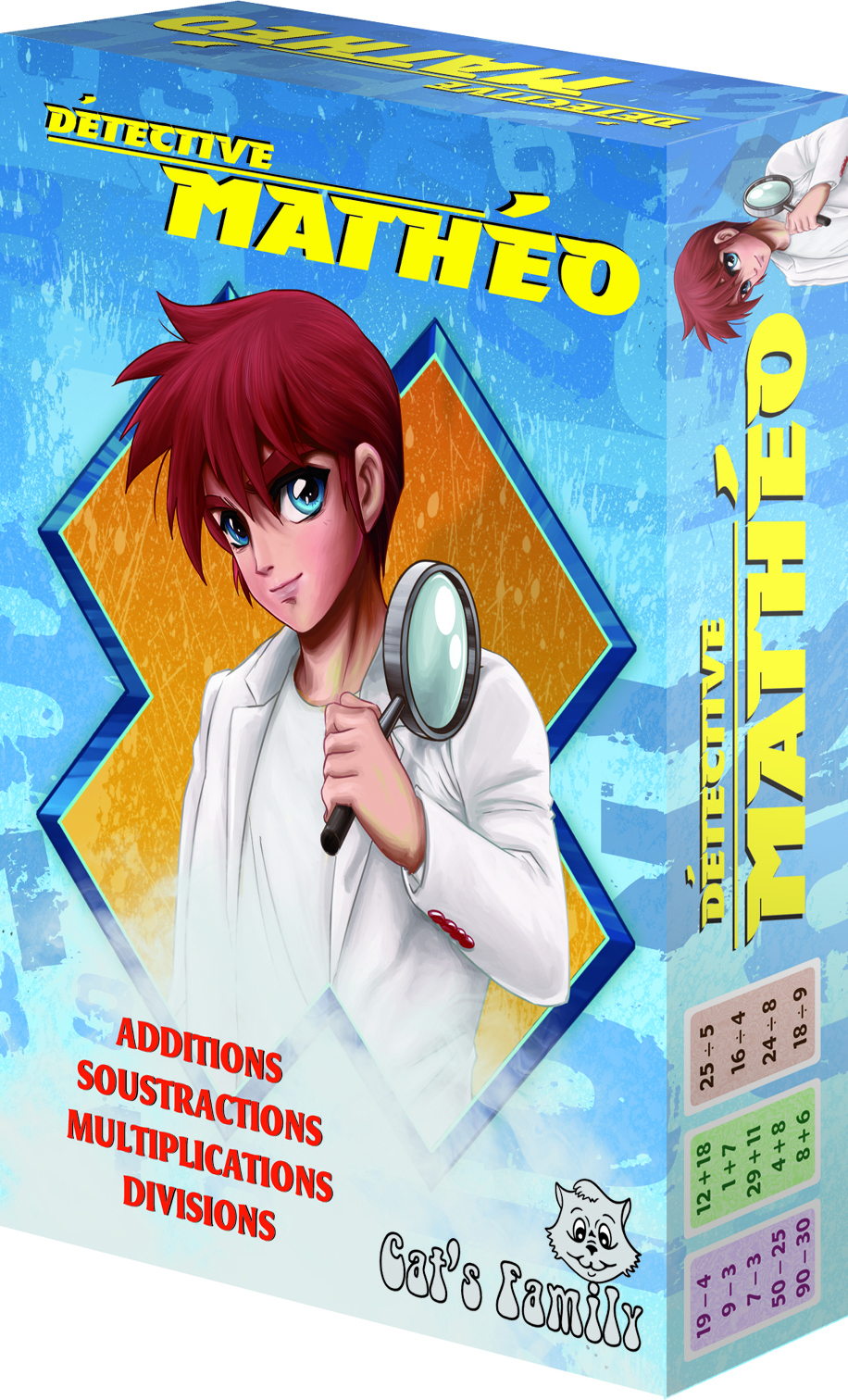 Jeu de cartes Détective Mathéo
