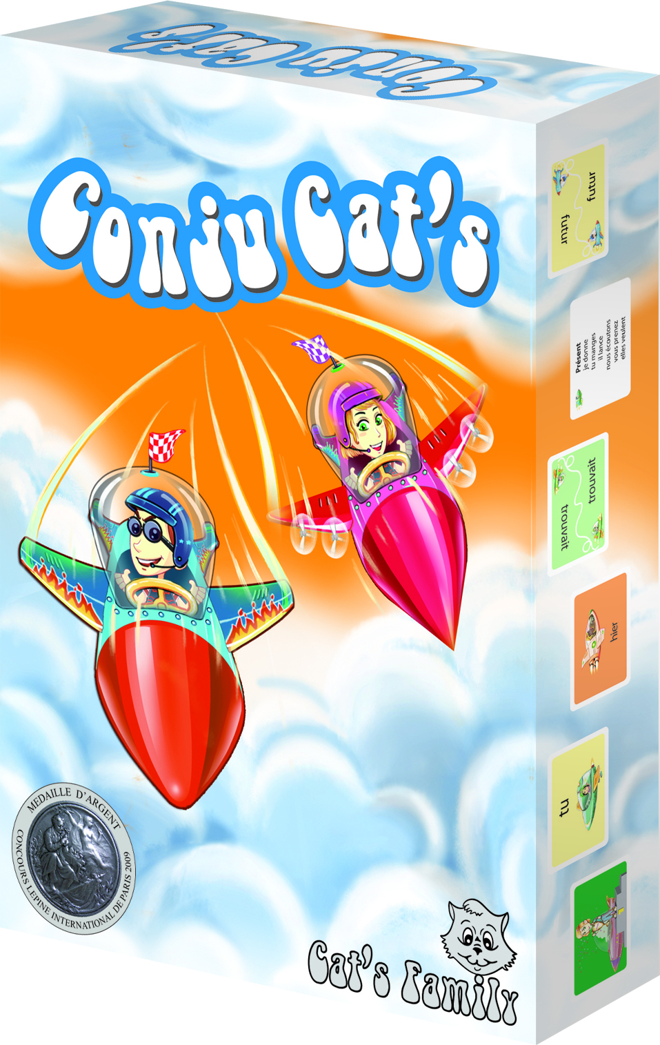 Jeu de cartes Conju Cat's