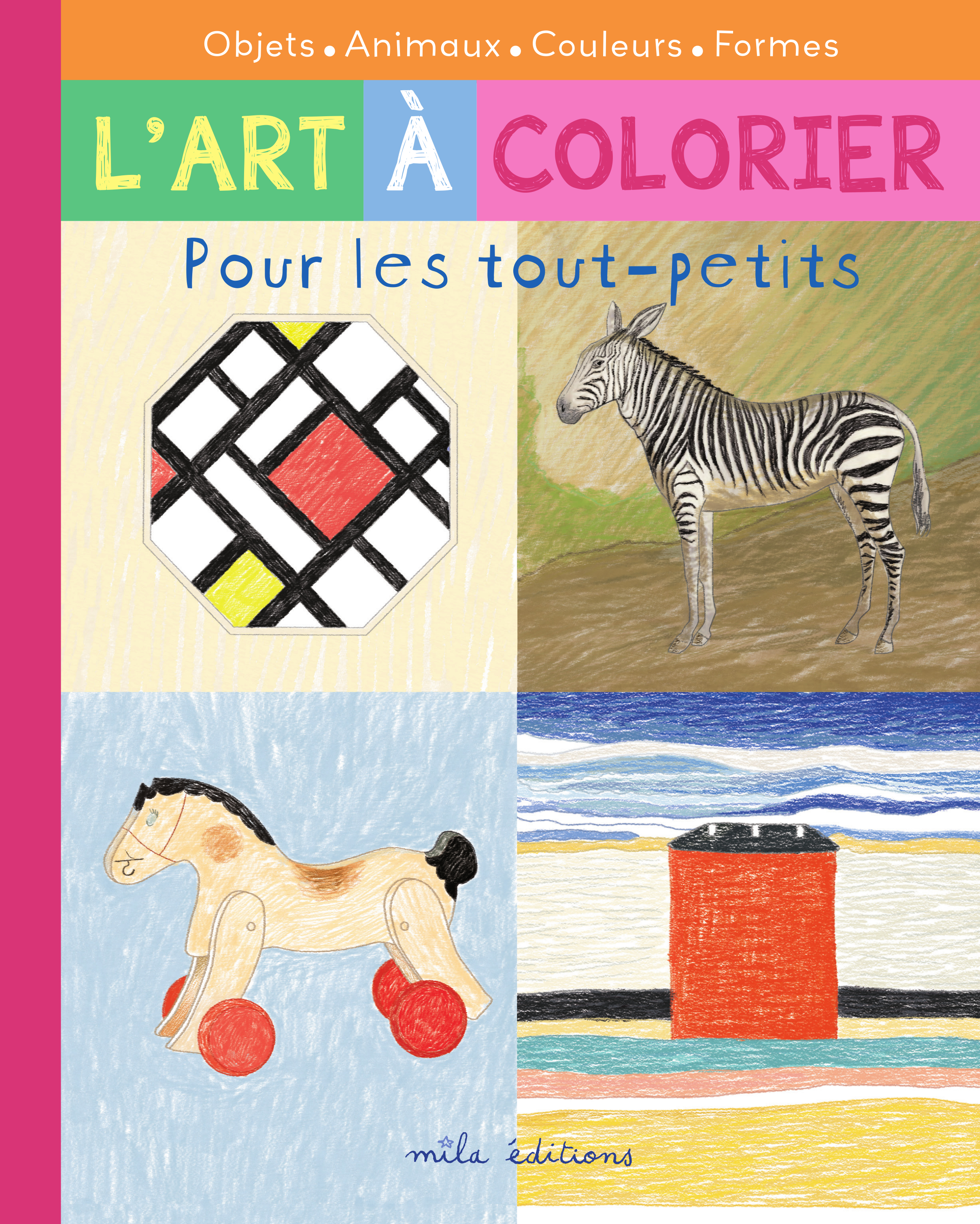 L'art à colorier pour les tout-petits 