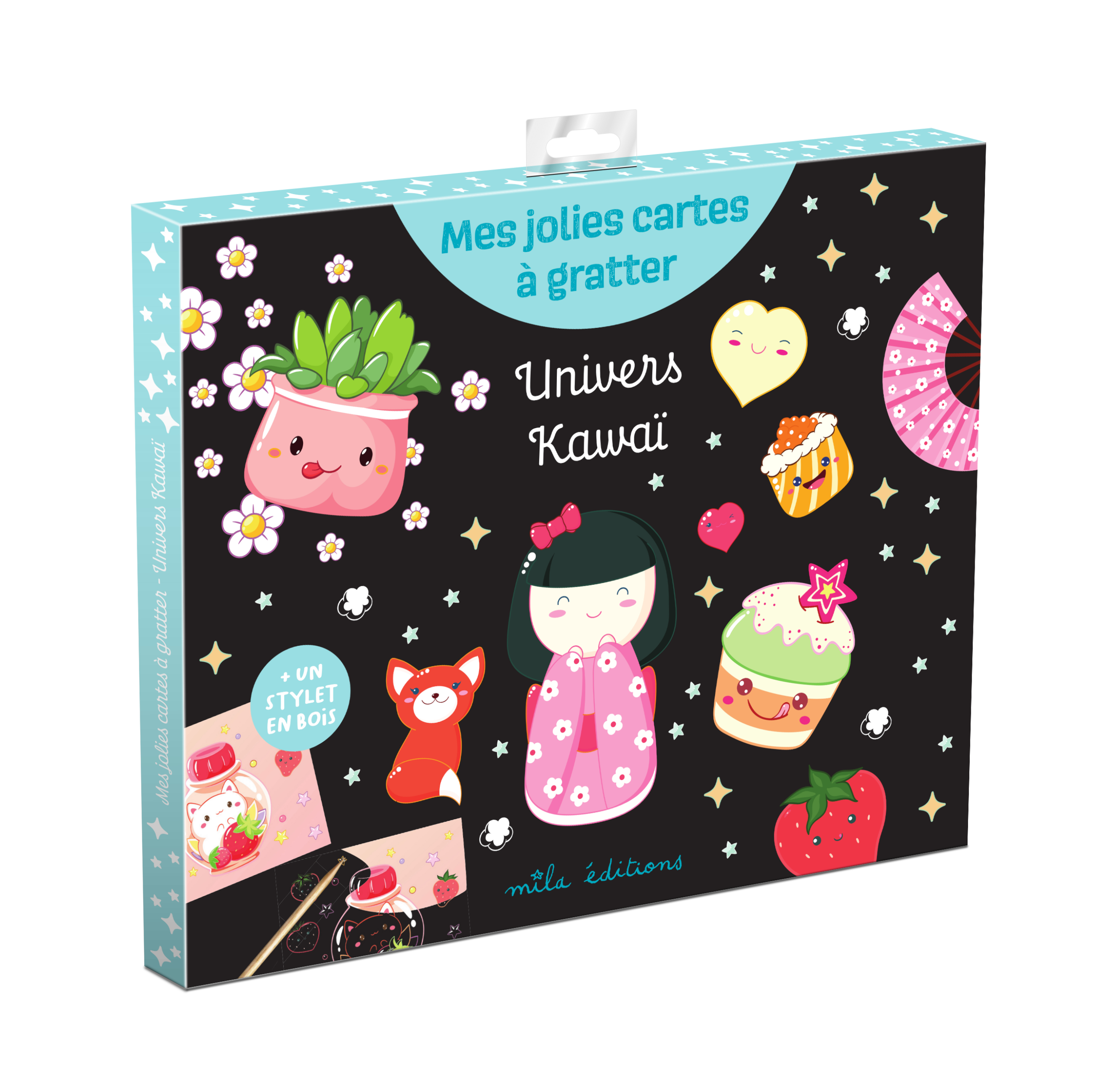 Univers kawaï - Mes jolies cartes à gratter