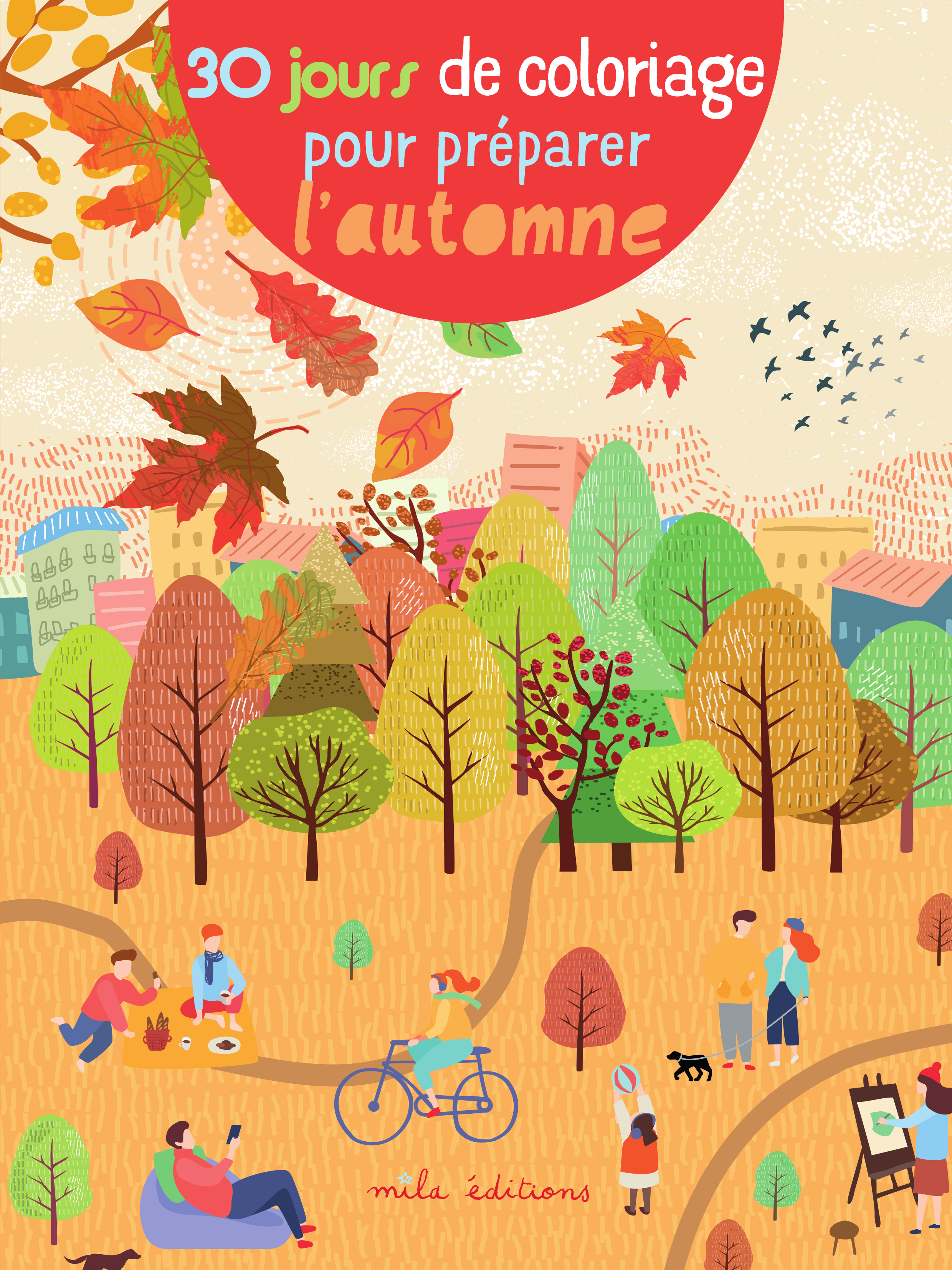 30 jours de coloriage pour préparer l'automne