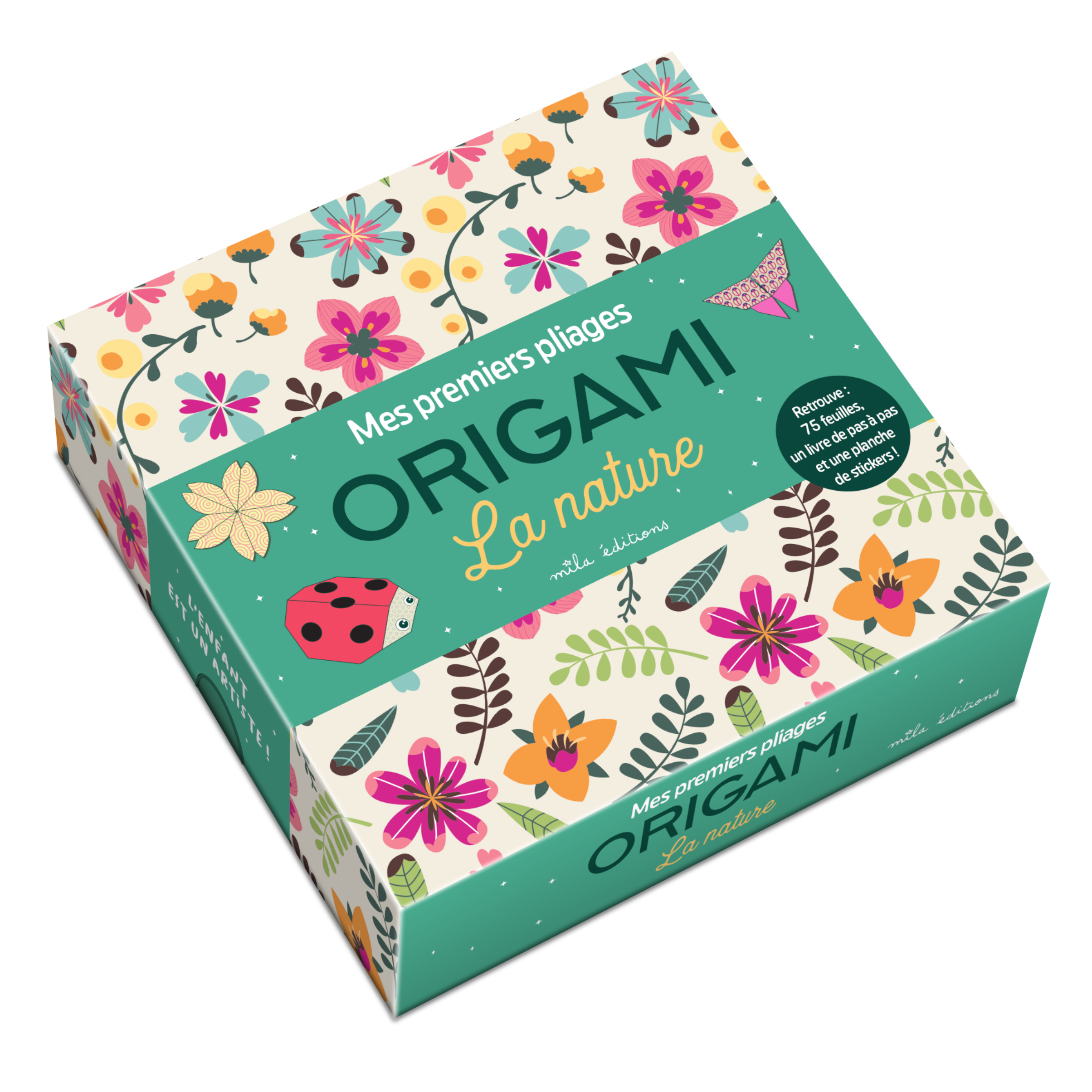 Origami - La nature - Mes premiers pliages (coffret)