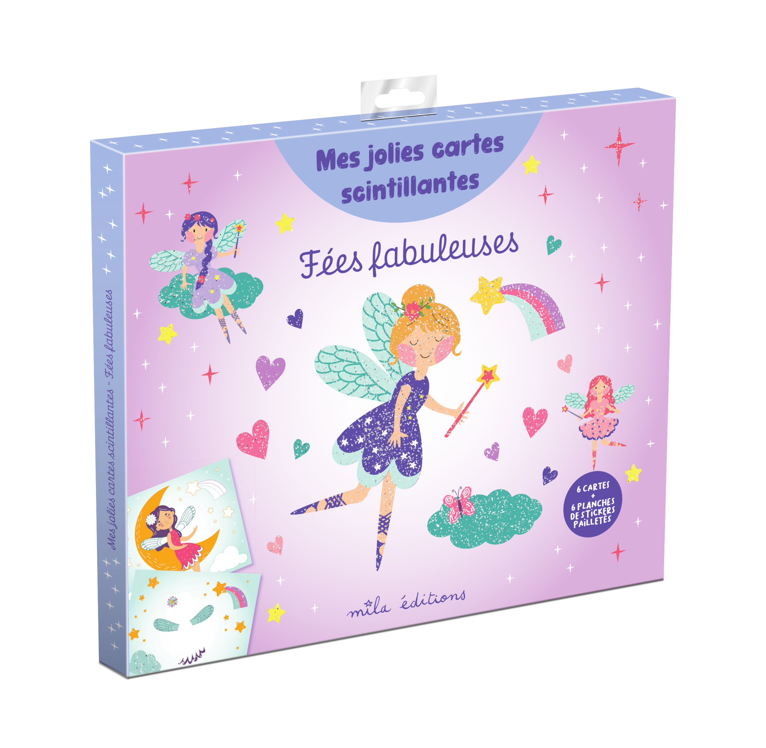 Mes jolies cartes scintillantes - Fées fabuleuses 