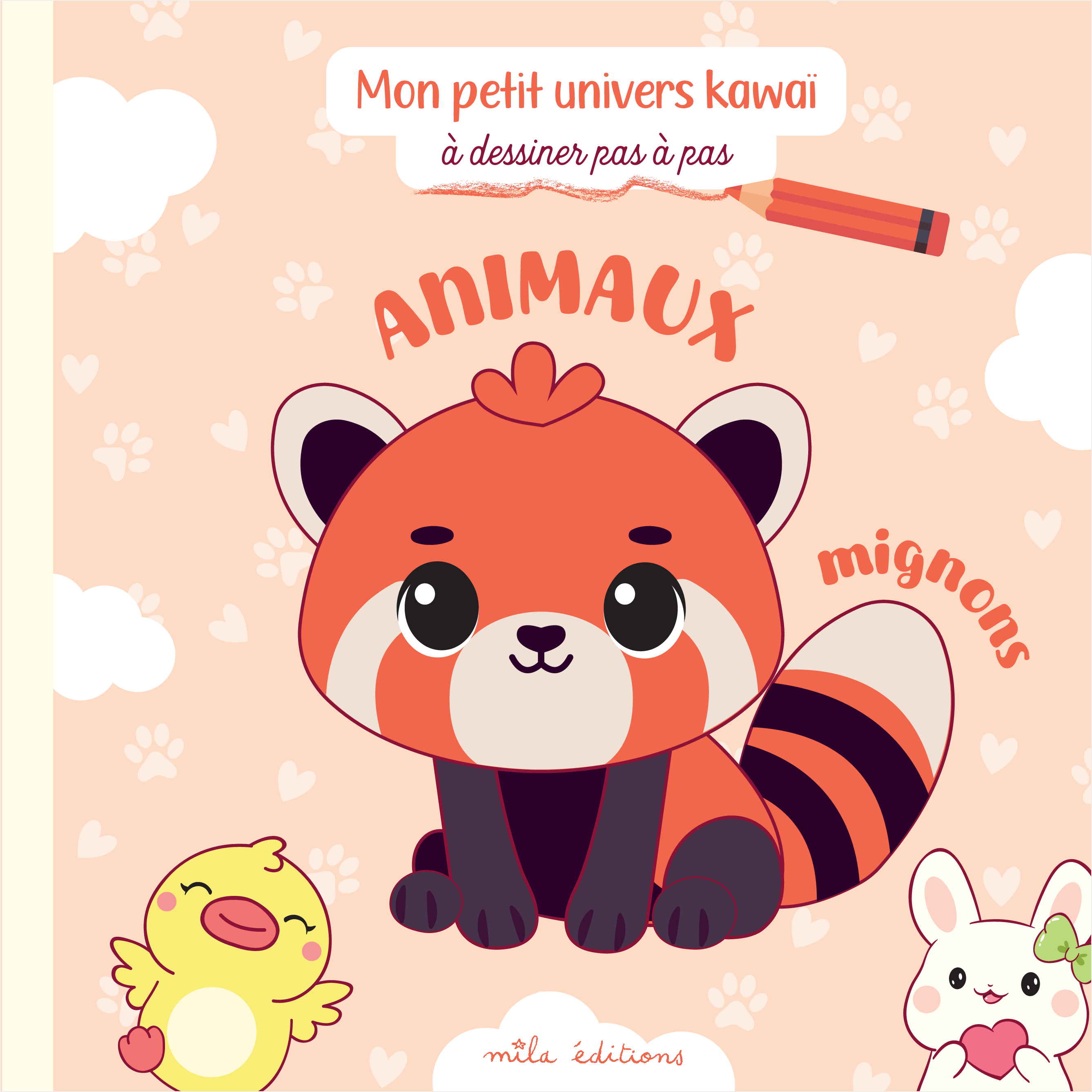 Animaux mignons - à dessiner pas à pas