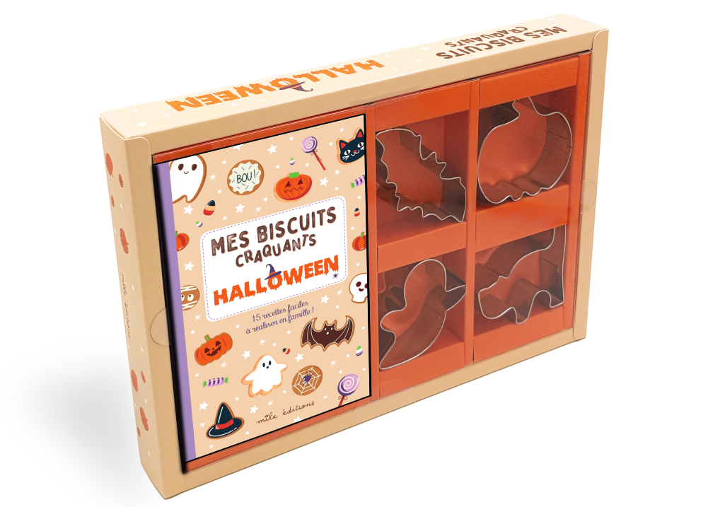 Coffret - Mes biscuits craquants - Halloween