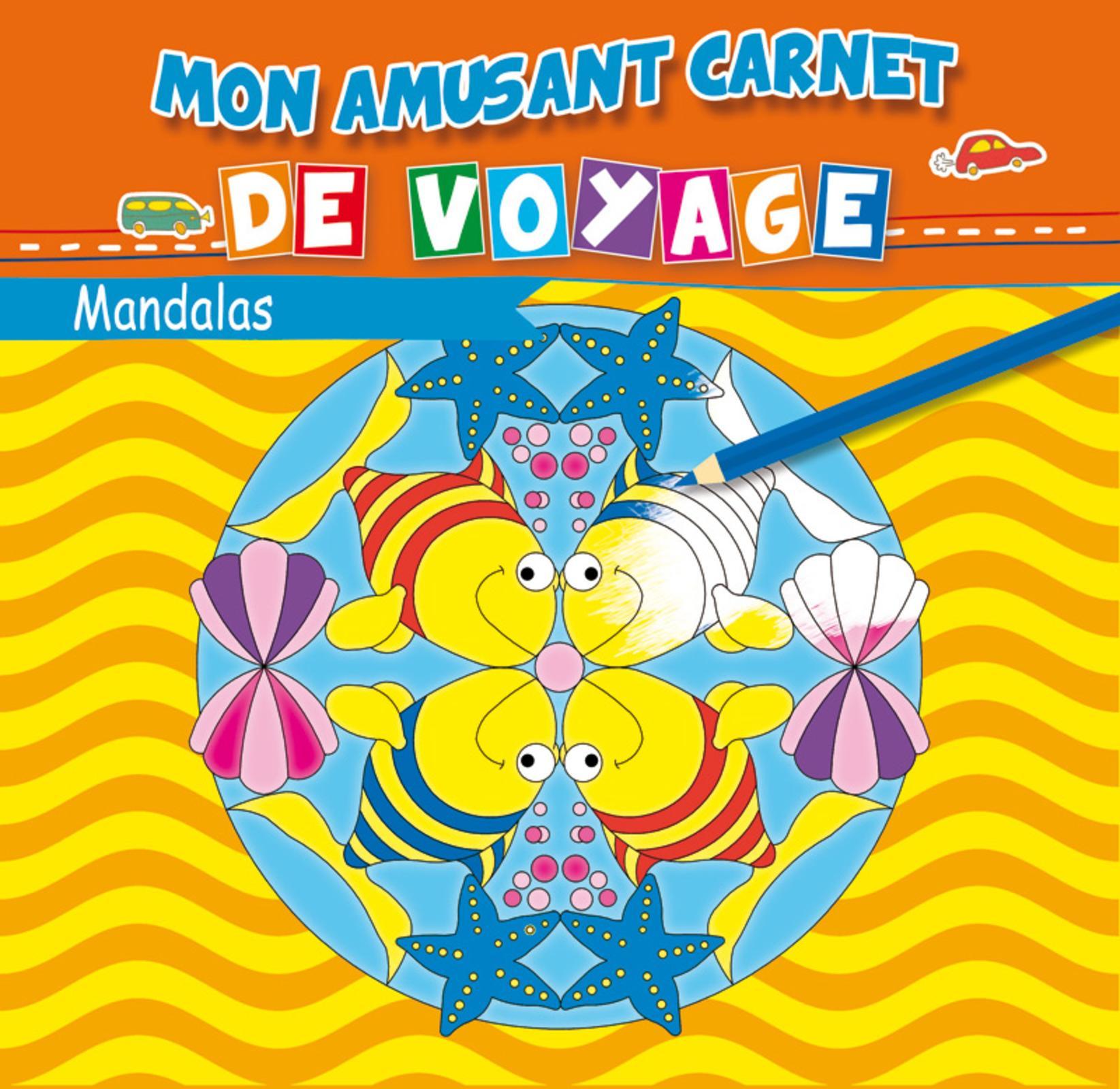 MANDALAS MON AMUSANT CARNET DE VOYAGE