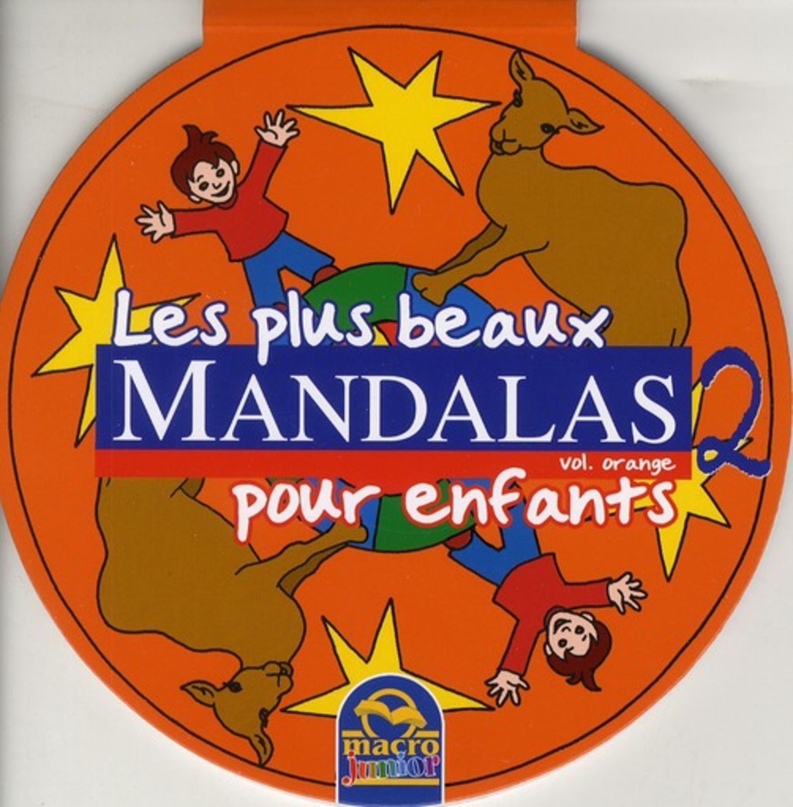 PLUS BEAUX MANDALAS ORANGE 2